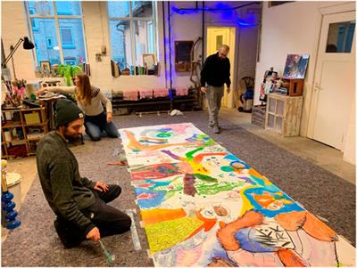 The Robot is Present: Creative Approaches for Artistic Expression With Robots